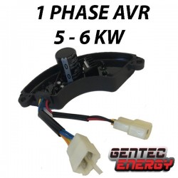 1 fase AVR, 230V, 5 - 6 kVA