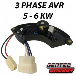 3 fase AVR, 400V / 230V, 5 - 6 kVA