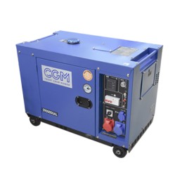 Aggregaat CGM S9000 DUAL AVR Diesel 9 kVA 400V | 5,6 kVA 230V