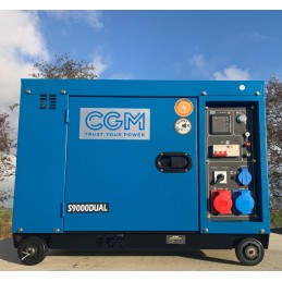 Generator-Gentec-Diesel GYD7500 5,5 KW (400 V