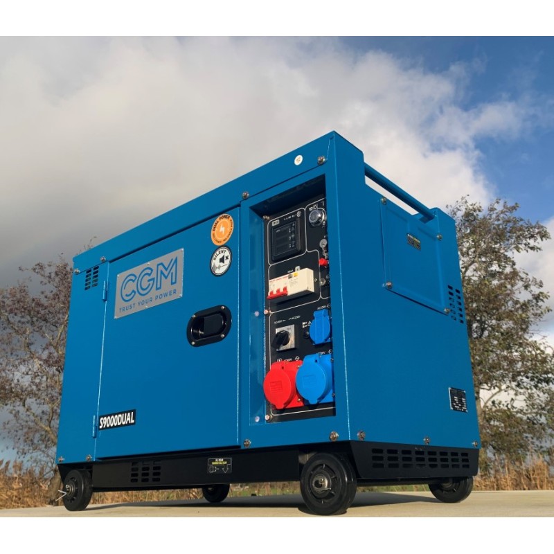 Generator-Gentec-Diesel GYD7500 5,5 KW (400 V