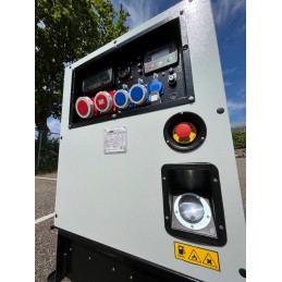 Groupes électrogènes Genmac Infinity G20YS Stage 5 Yanmar Diesel 20 kVA 400 V