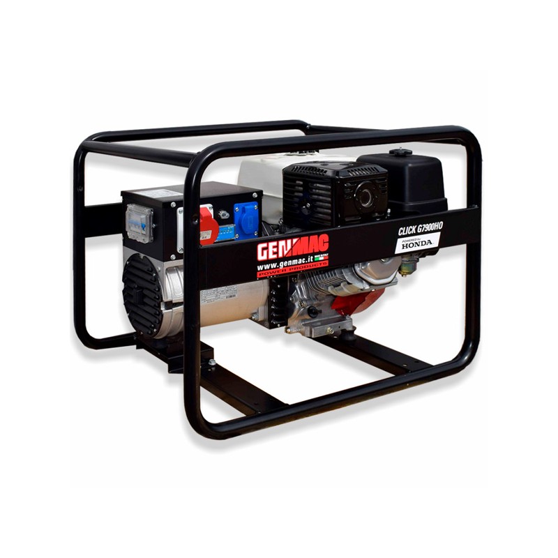 Groupes électrogènes Genmac, Honda G7900HO 8 kVA 400V Groupes électrogènes Genmac, Honda G7900HO 8 kVA 400V