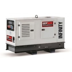 Groupes électrogènes Genmac Infinity G20PS Stage 5 Perkins Diesel 20 kVA 400 V