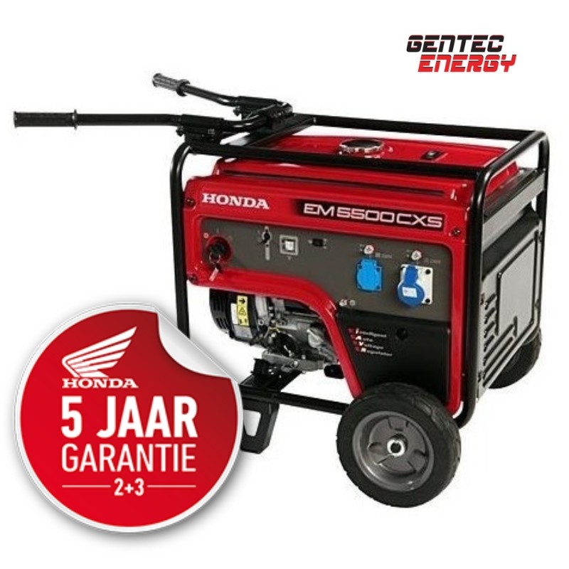 Generator Honda EM5500CXS i-AVR Petrol 5.5 kVA 230V
