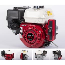 Honda Motor GX200UT2X-QX-E5-OH 5,8 HP Horizontale Kurbelwelle 19,05 mm