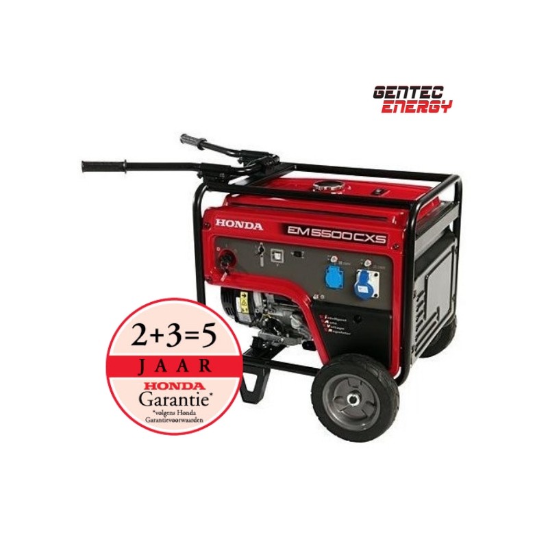 Generator Honda EM5500CXS i-AVR Petrol 5.5 kVA 230V Generator Honda EM5500CXS i-AVR Petrol 5.5 kVA 230V