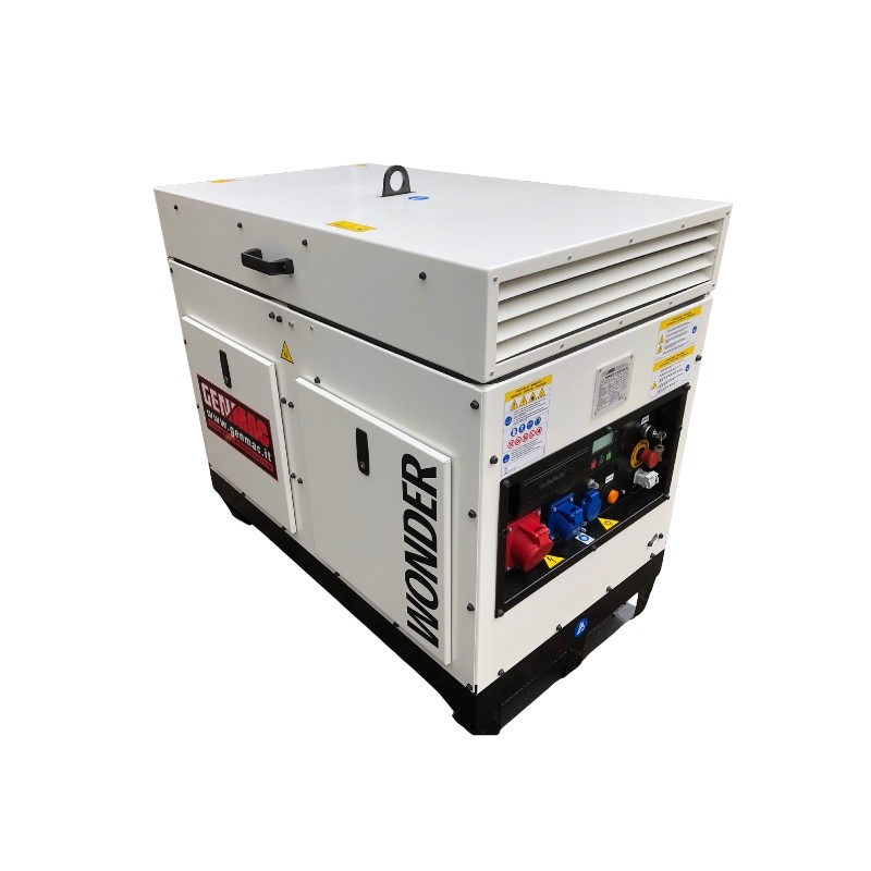 Le groupe électrogène Genmac Wonder Honda G18000HS-M5 16 kVA - 400V