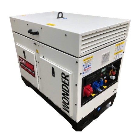 Le groupe électrogène Genmac Wonder Honda G18000HS-M5 16 kVA - 400V