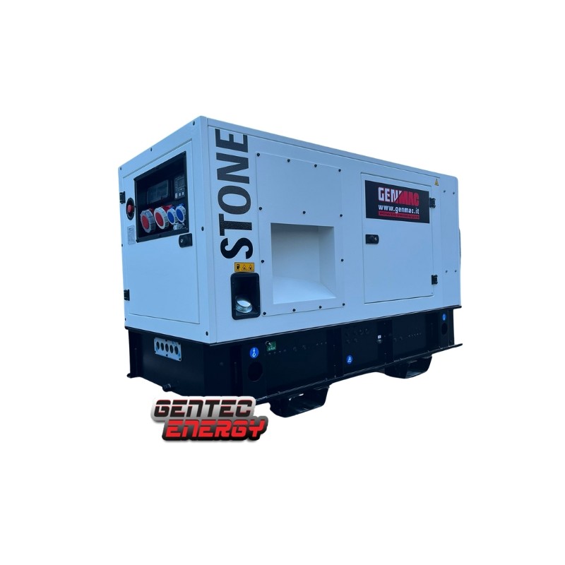 Aggregaat Genmac Stone Rent G35YS-E3 AVR Yanmar Diesel 30 kVA 400V