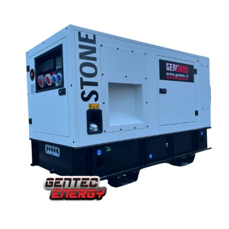 Aggregaat Genmac Stone Rent G35YS-E3 AVR Yanmar Diesel 30 kVA 400V