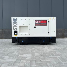 Générateur Diesel 60 kVA Perkins Genmac Stone Rent GP60PS 400V