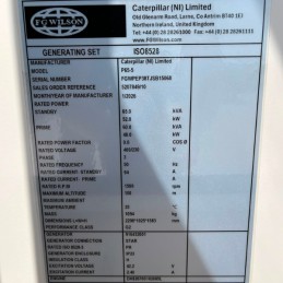 Groupes électrogènes Genmac 30 kVA 1500 tr / min Perkins